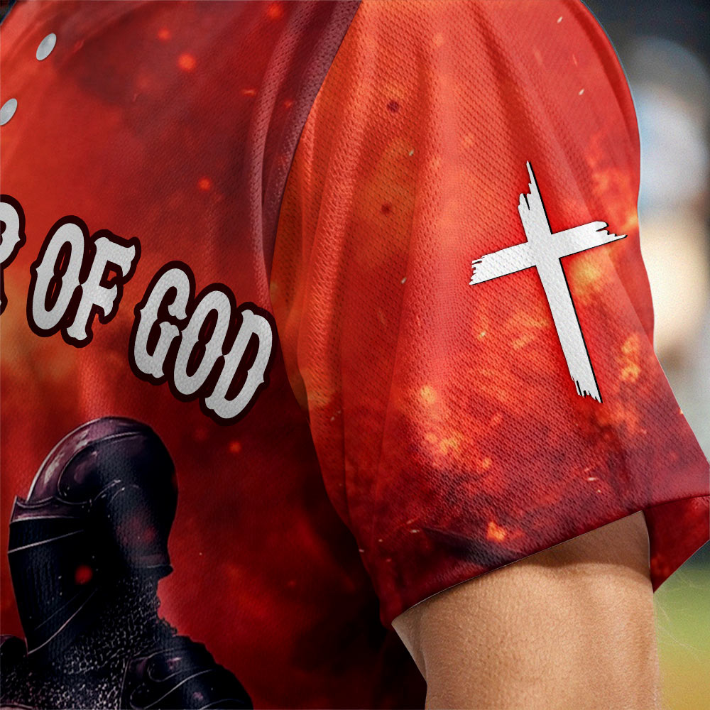 By His Wounds We Are Healed Custom Name Baseball Jersey