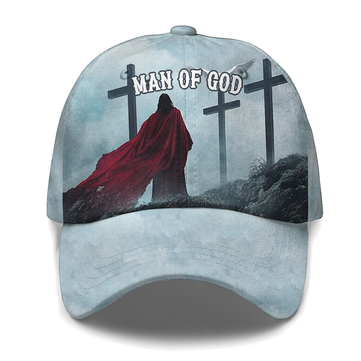 Blessed by GOD Loved by JESUS Led by the SPIRIT Baseball Cap