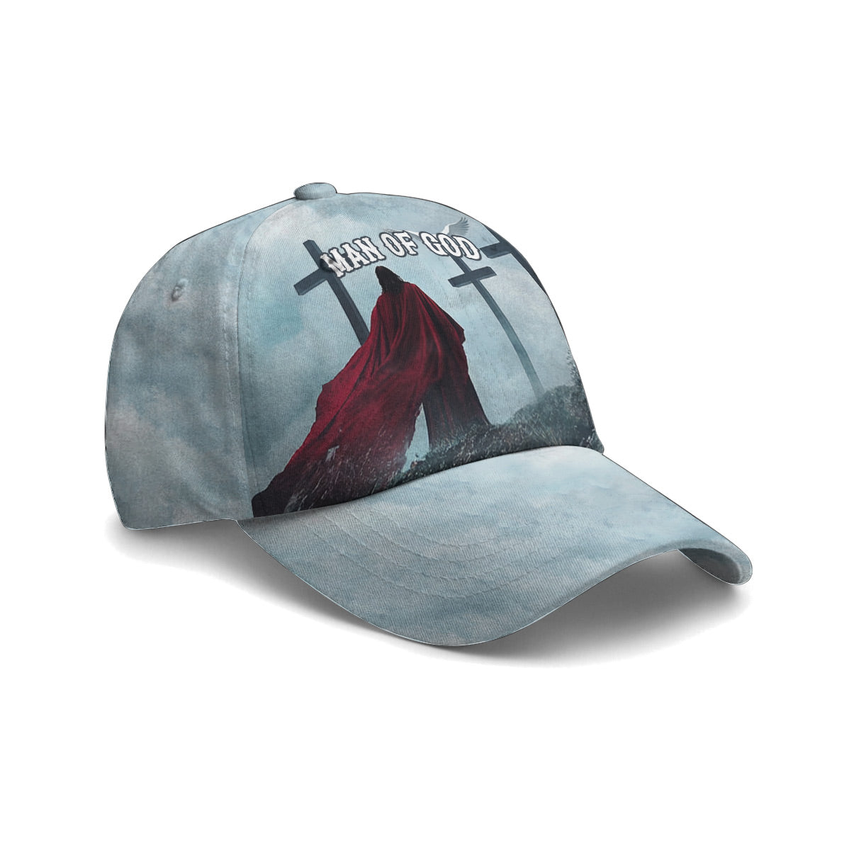 Blessed by GOD Loved by JESUS Led by the SPIRIT Baseball Cap