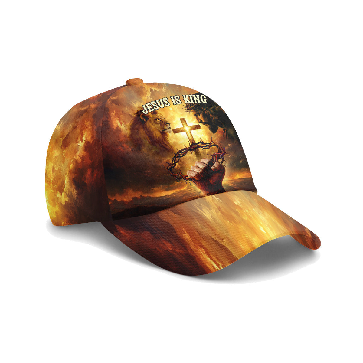 Jesus Is King Baseball Cap