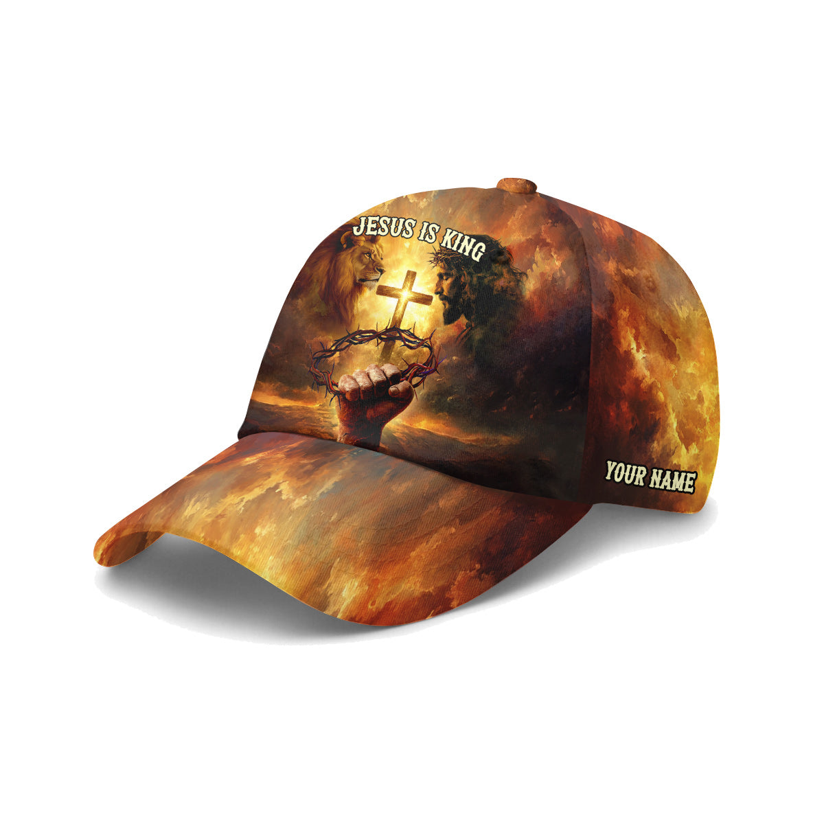 Jesus Is King Baseball Cap