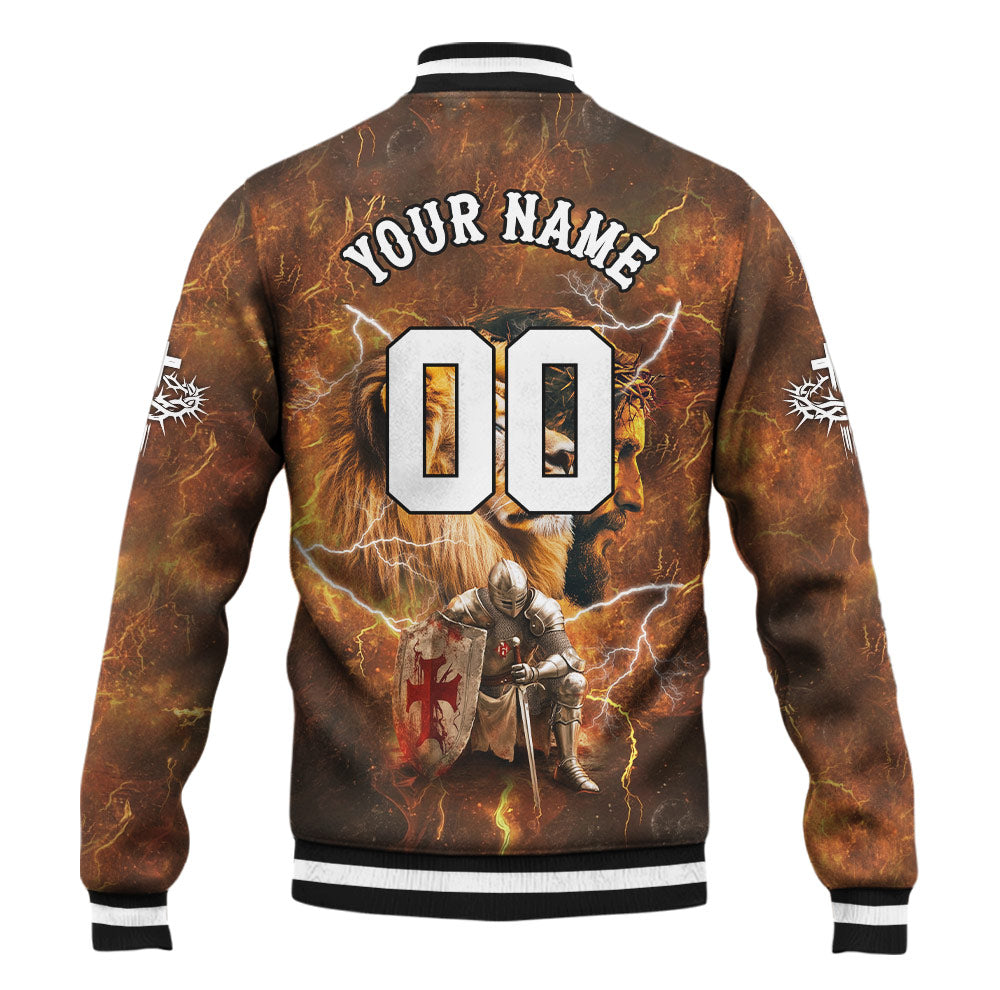 Warrior Of God  Baseball Jacket