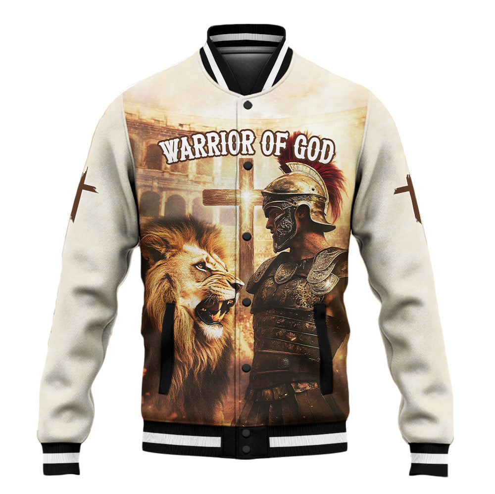 Warrior Of God Baseball Jacket