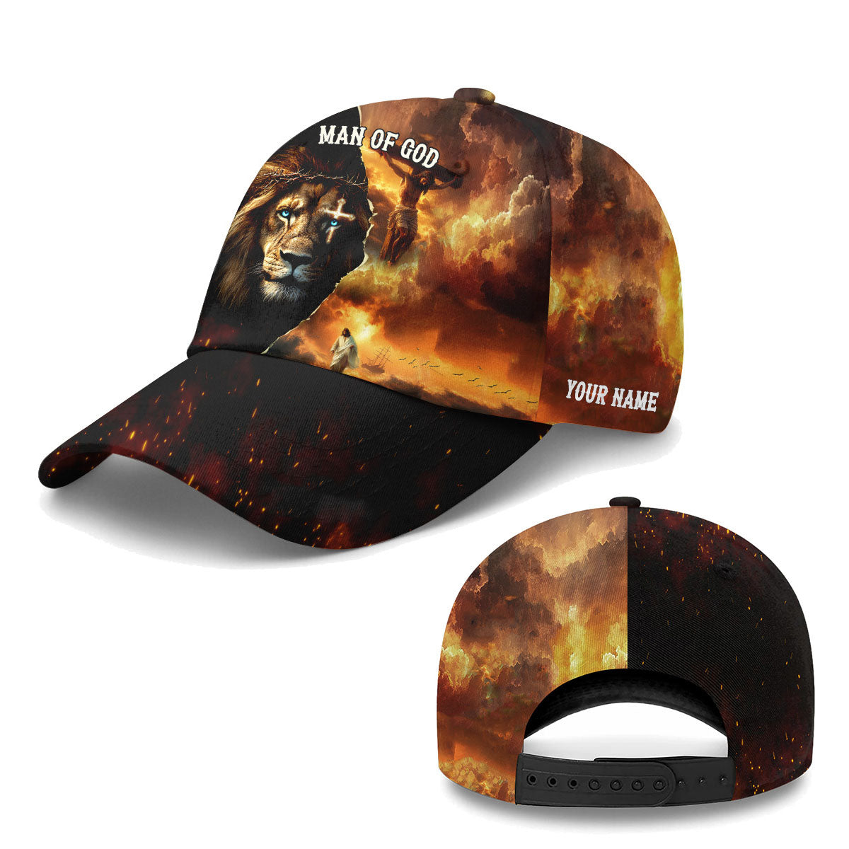 Man Of God Redeemed Strength Baseball Cap