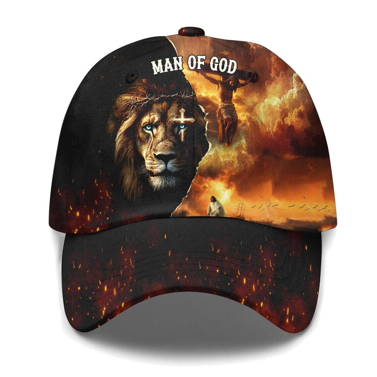 Man Of God Redeemed Strength Baseball Cap