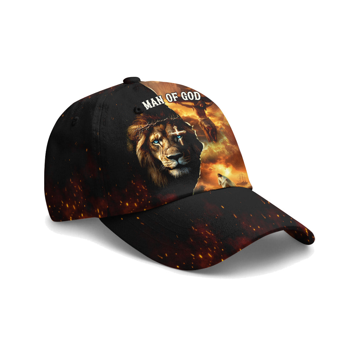Man Of God Redeemed Strength Baseball Cap