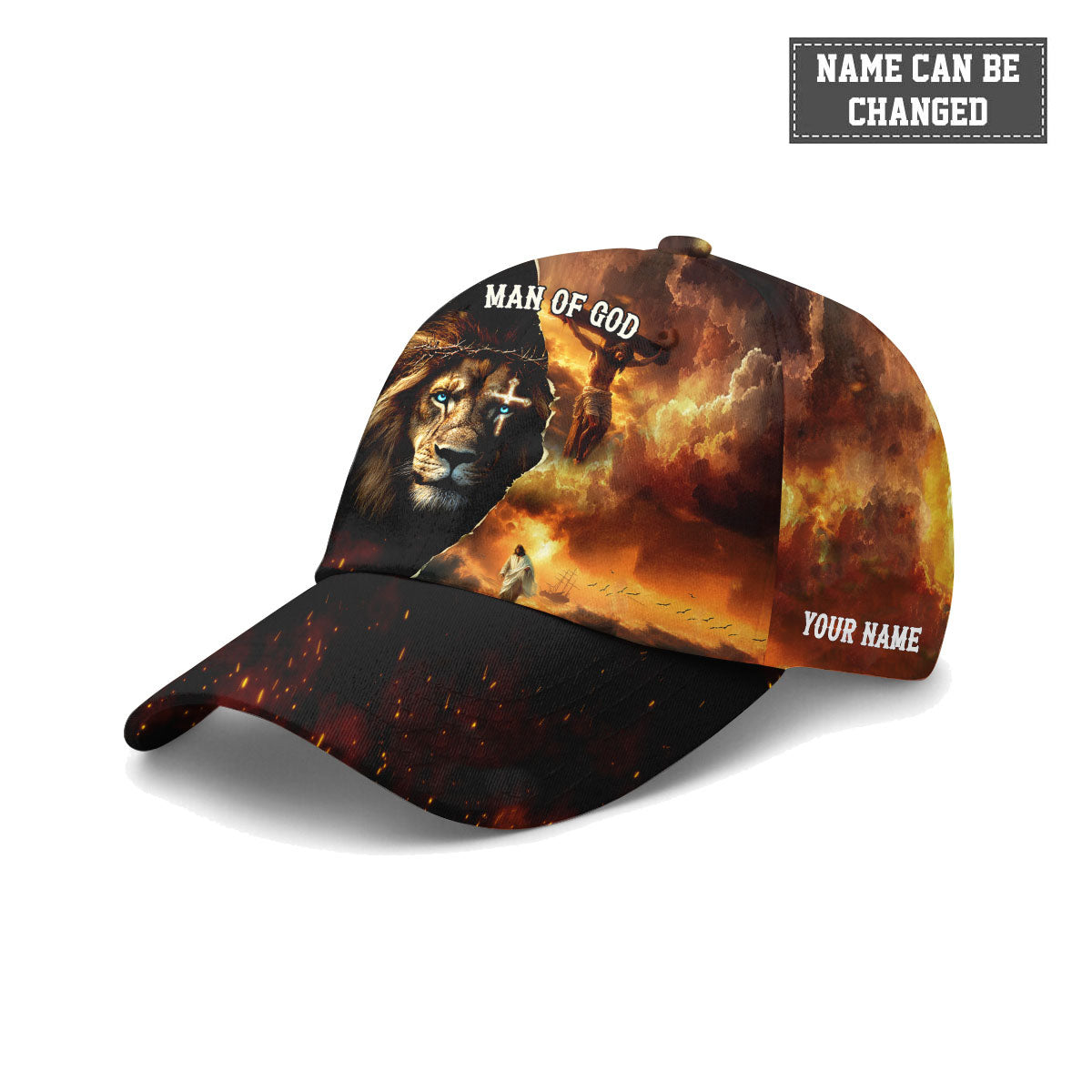 Man Of God Redeemed Strength Baseball Cap