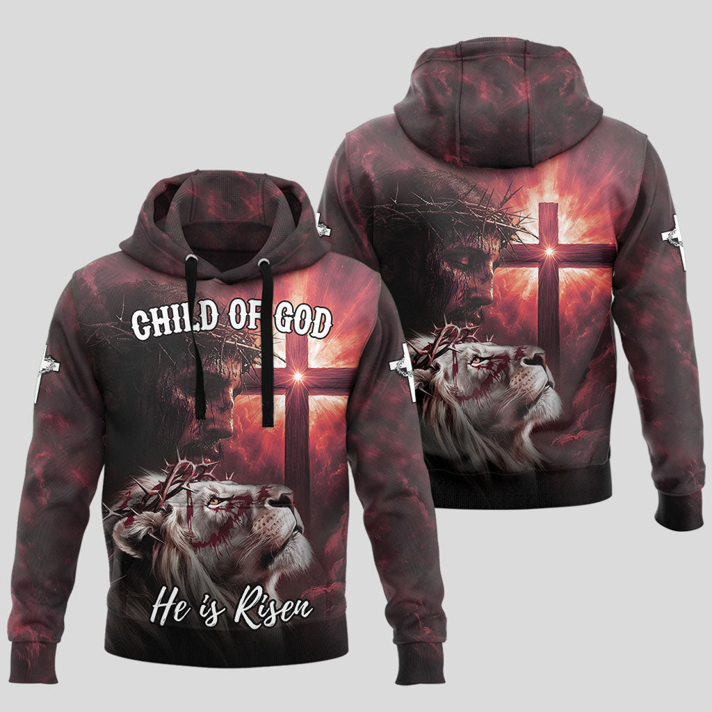 Child Of God Risen Warrior Hoodie
