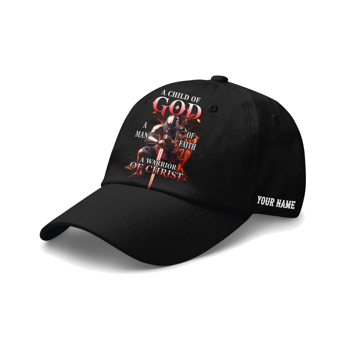 Warrior Of Christ Baseball Cap