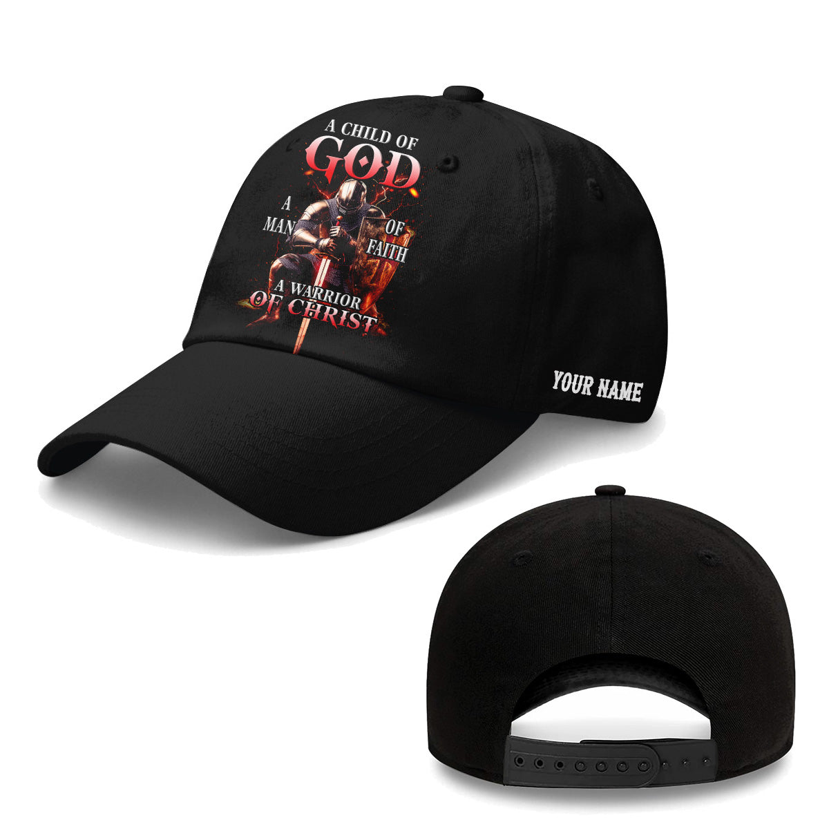 Warrior Of Christ Baseball Cap