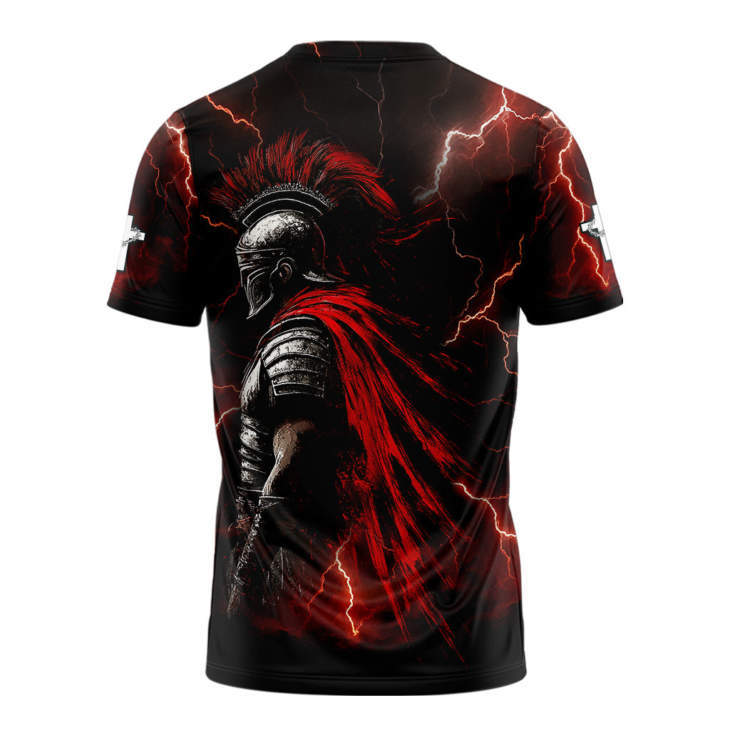A Child Of God A Man Of Faith A Warrior Of Christ T-shirt