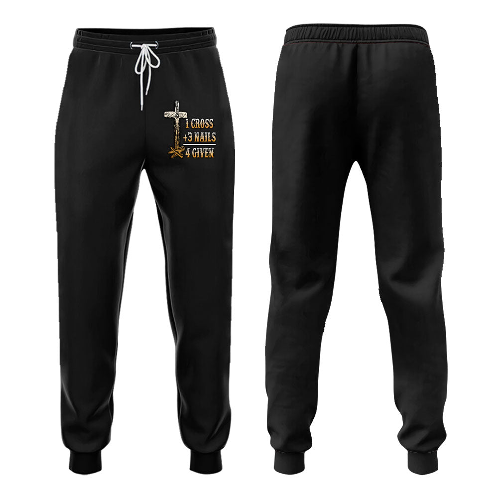 1 Cross 3 Nails 4 Given Joggers