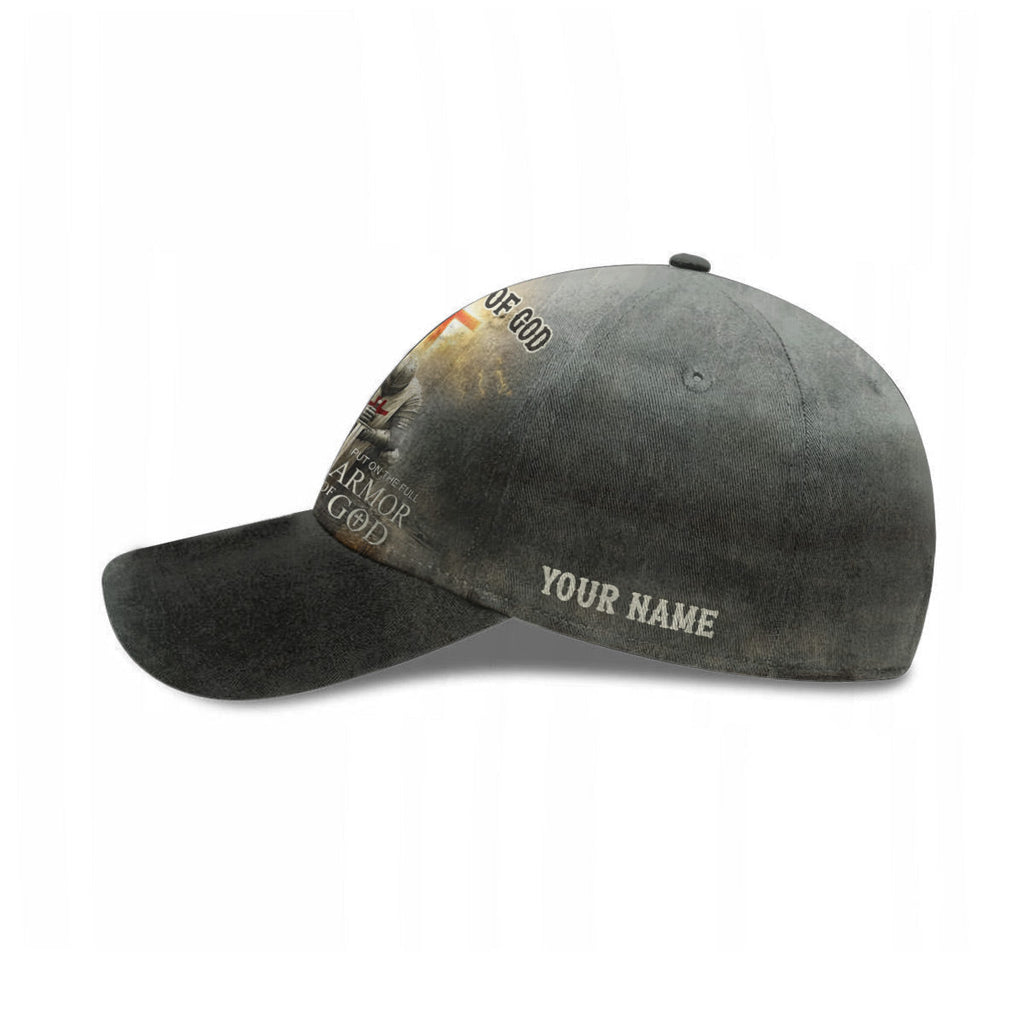 Put on the Full Armor of God Jesus Baseball Cap