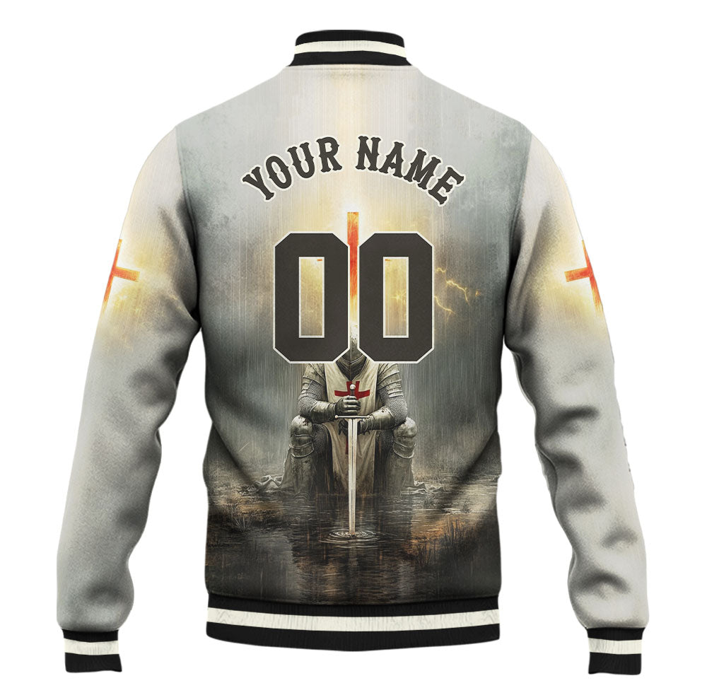 Put on the Full Armor of God Baseball Jacket