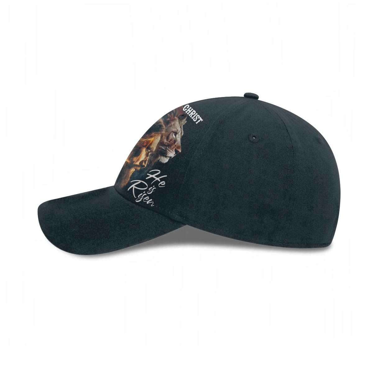 Warrior of Christ He is Risen Baseball Cap