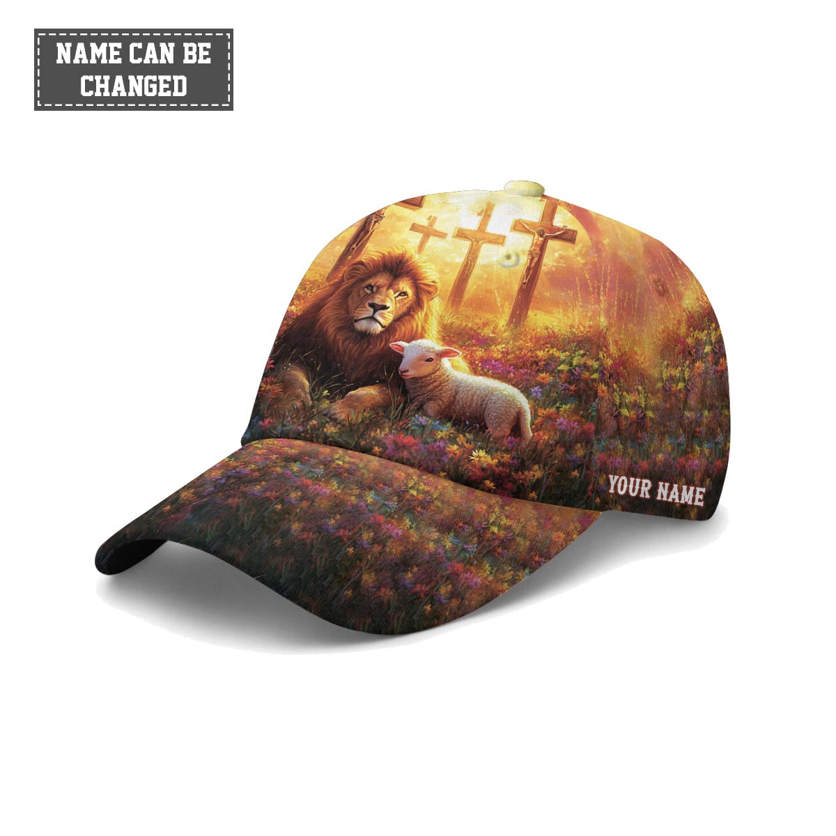 Jesus Because of Him Heaven Know my Name Baseball Cap
