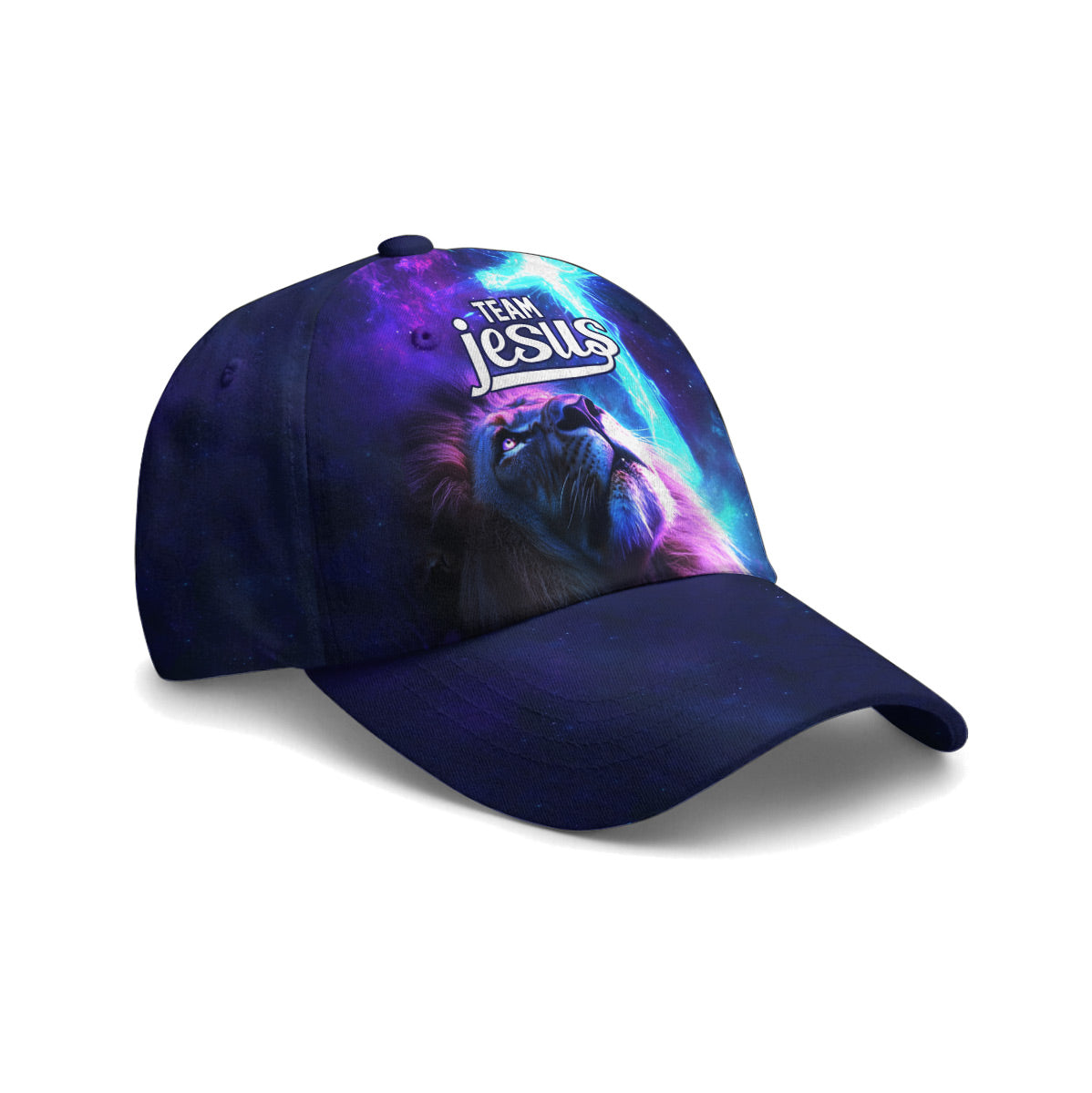 Team Jesus – Lion’s Faith & Heavenly Cross Baseball Cap