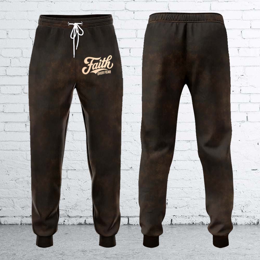Man Of God Jesus Joggers
