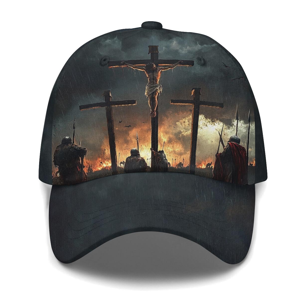 Man Of God Cross Baseball Cap