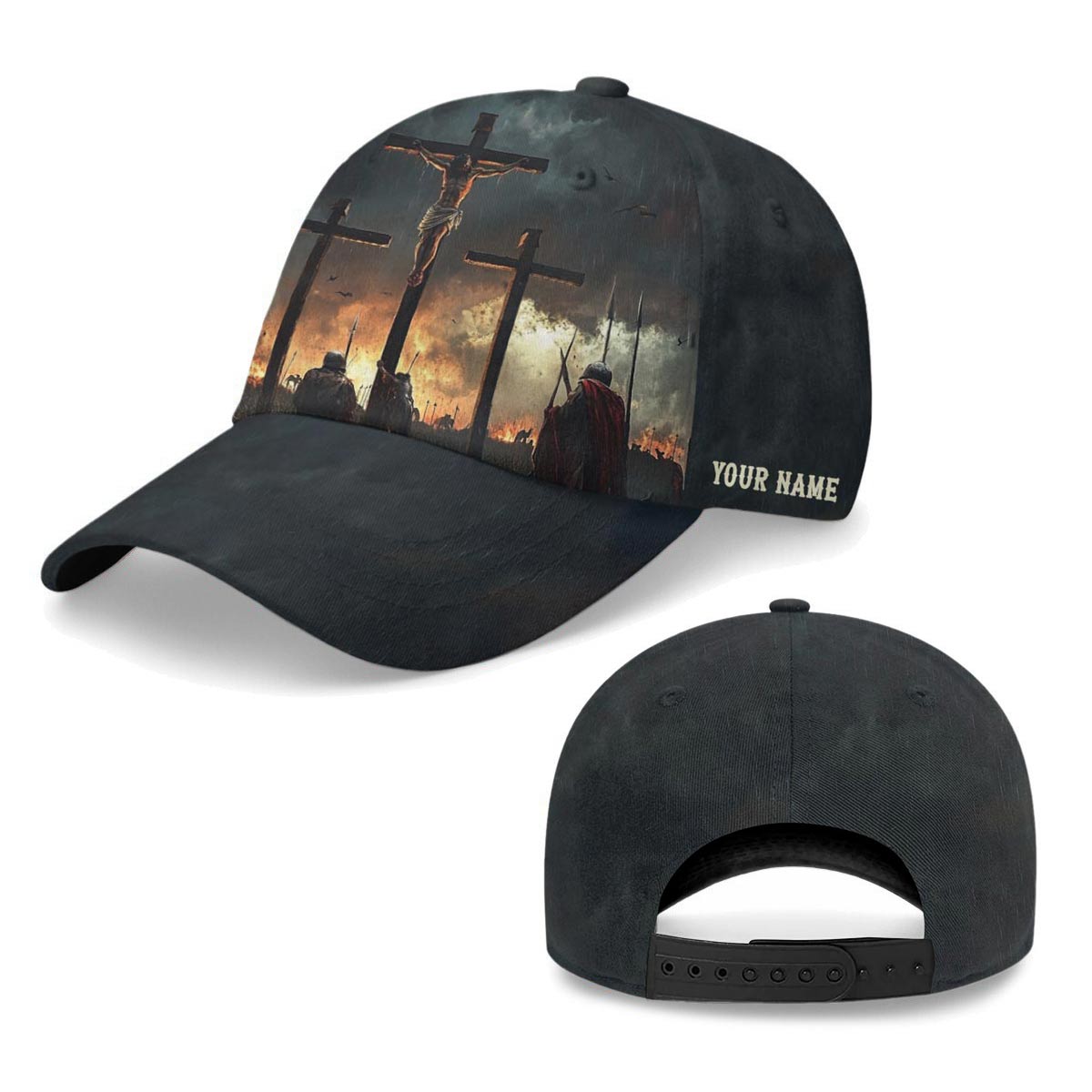 Man Of God Cross Baseball Cap