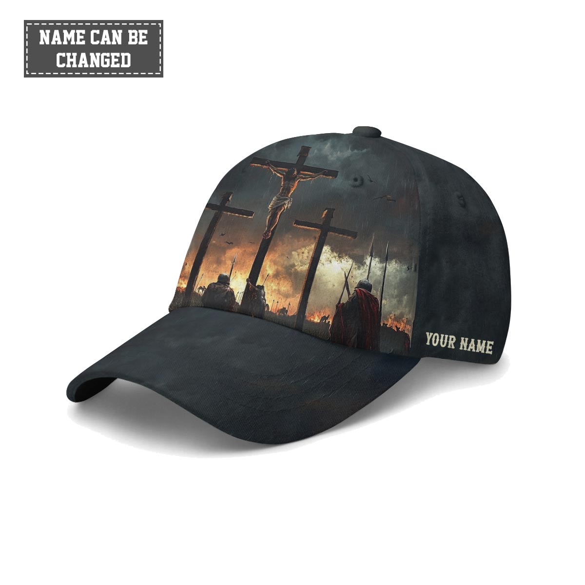 Man Of God Cross Baseball Cap
