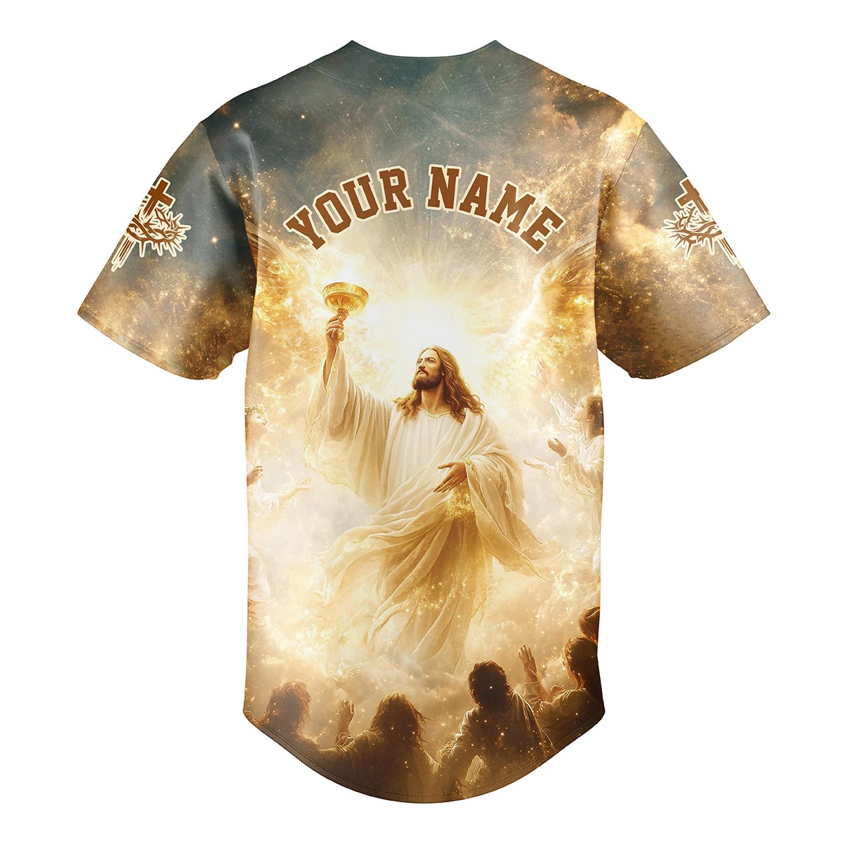 Child Of God He is Risen Custom Name Baseball Jersey