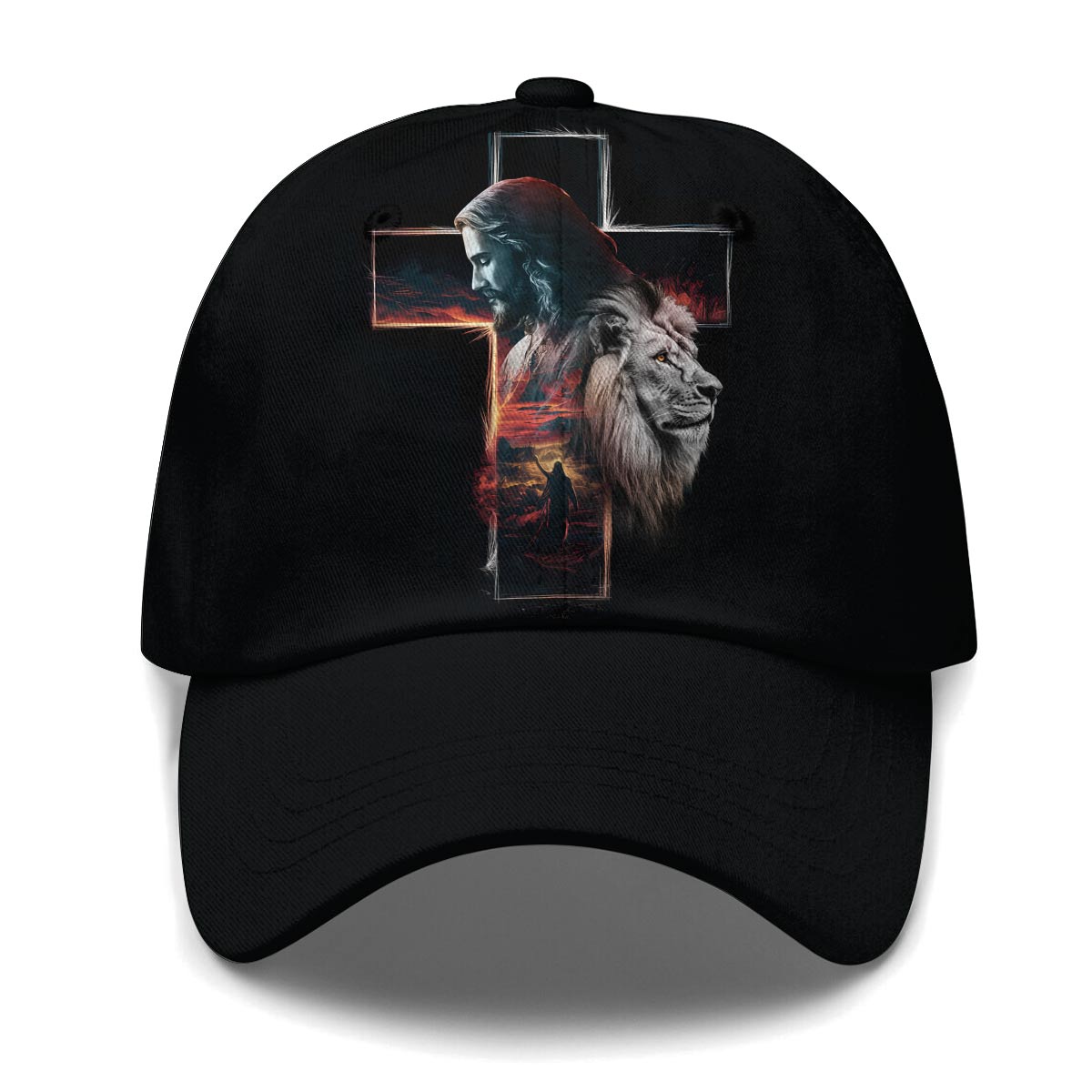 Warrior of Christ He is Risen Baseball Cap