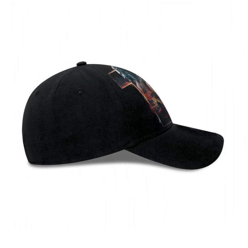 Warrior of Christ He is Risen Baseball Cap