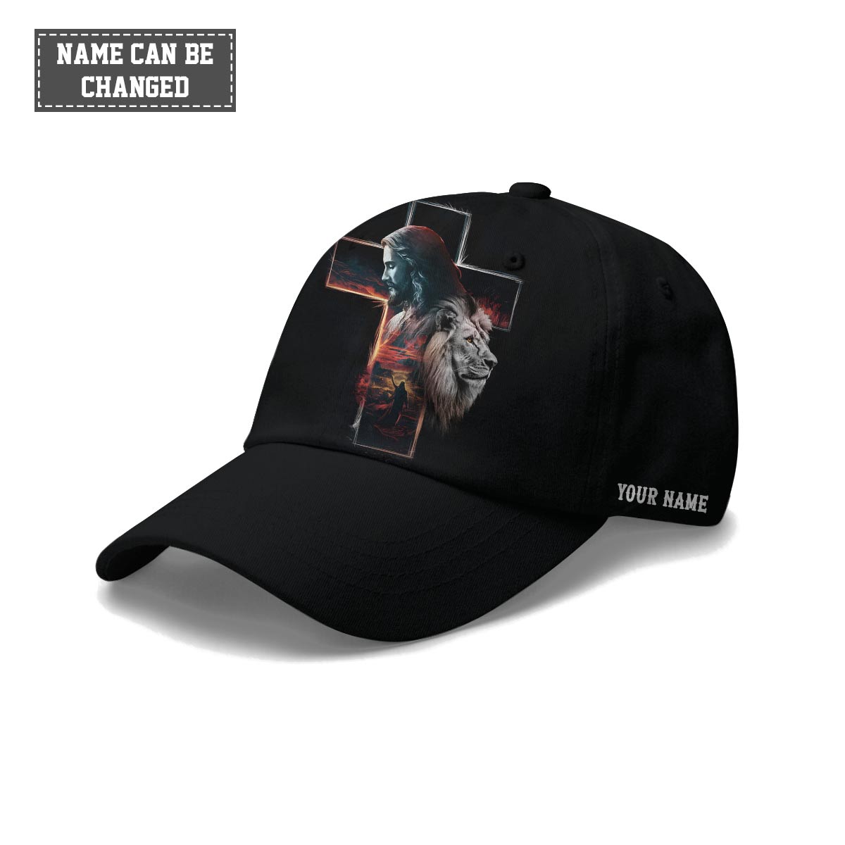 Warrior of Christ He is Risen Baseball Cap