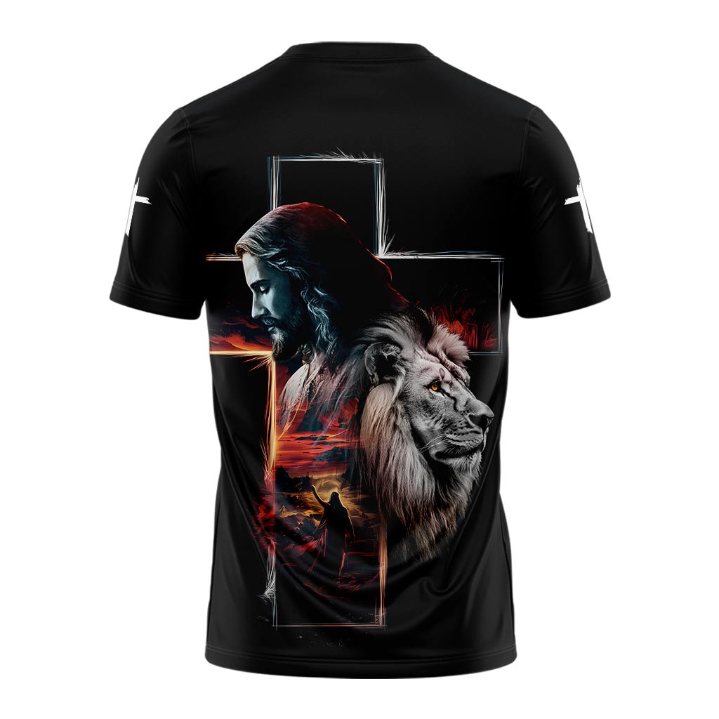 Warrior of Christ He is Risen T-shirt