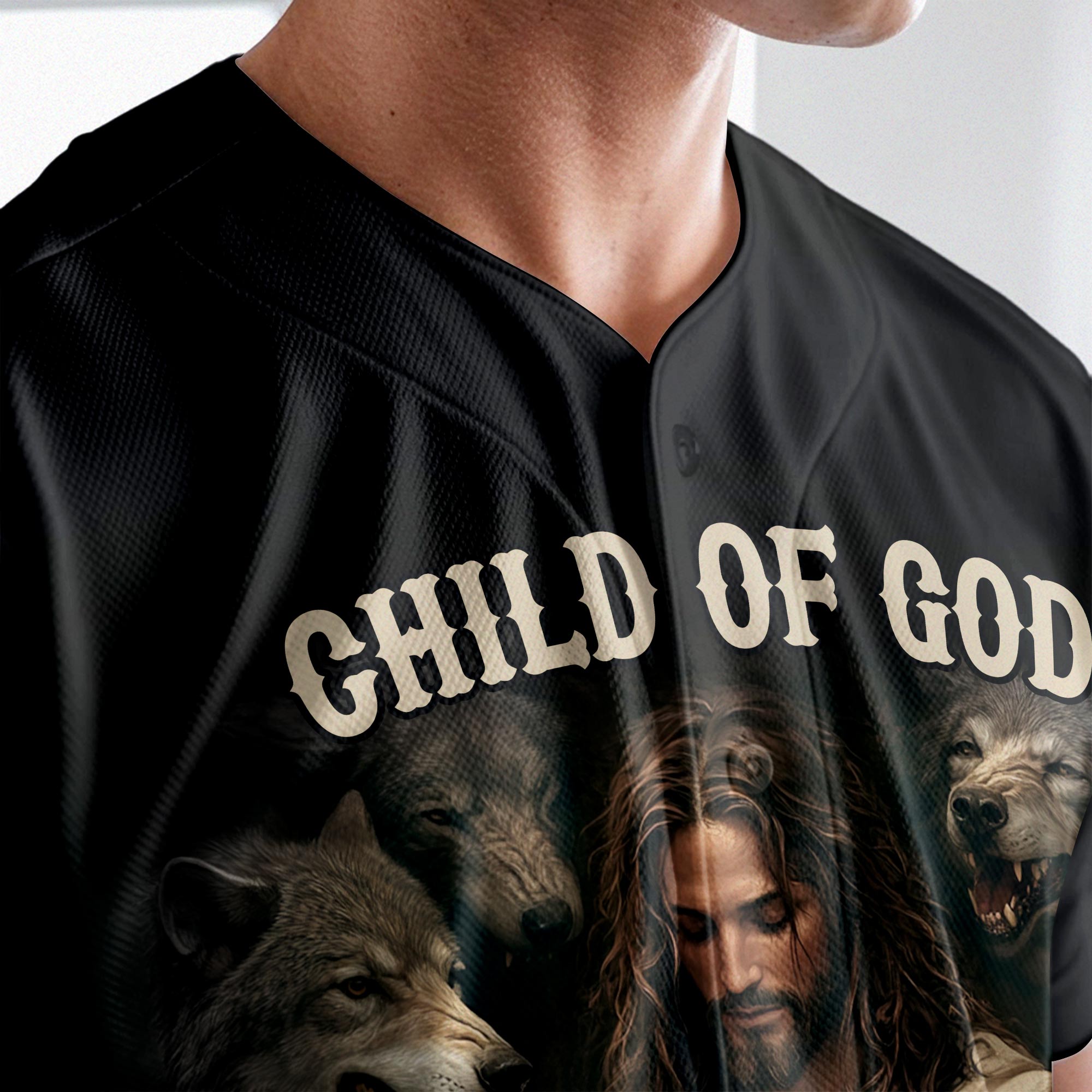 Be Still And Know That I Am God Baseball Jersey