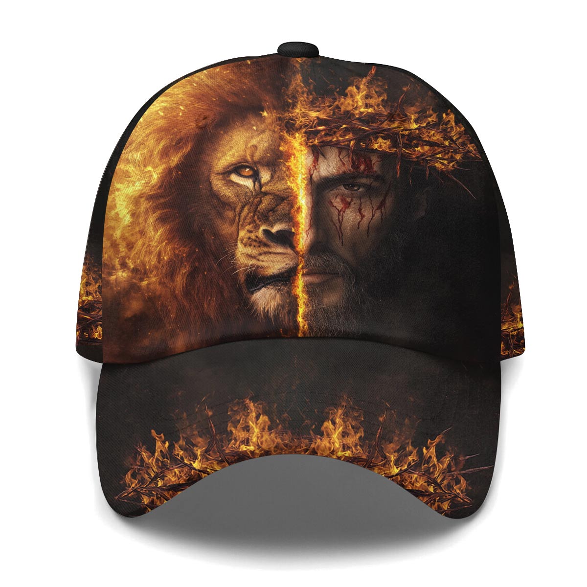 Jesus Is King Lion Baseball Cap