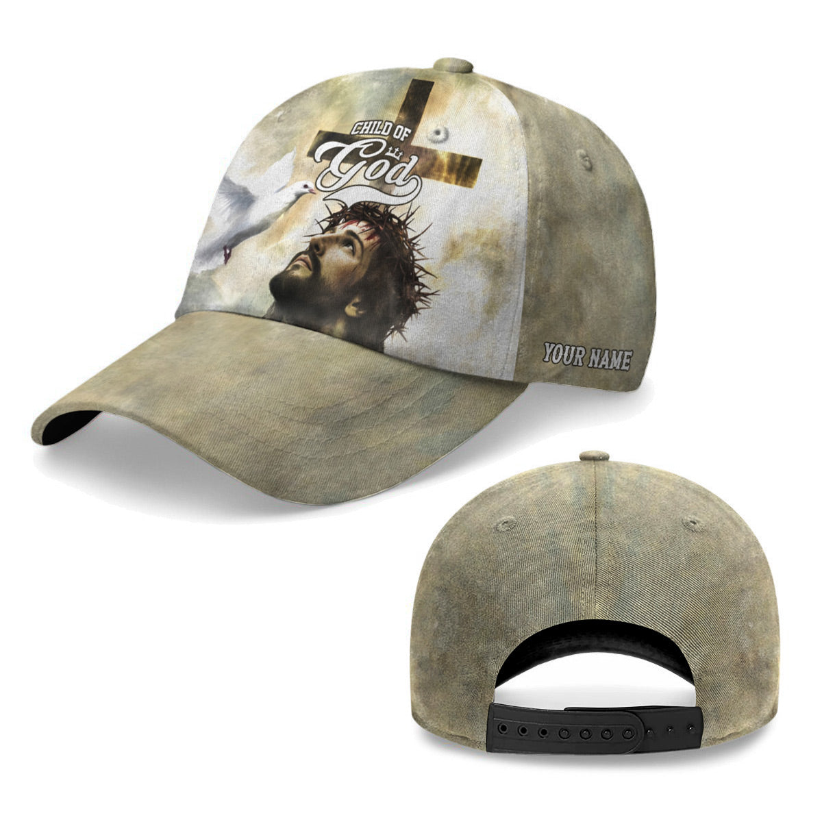 Child of God – Divine Grace Jesus Baseball Cap