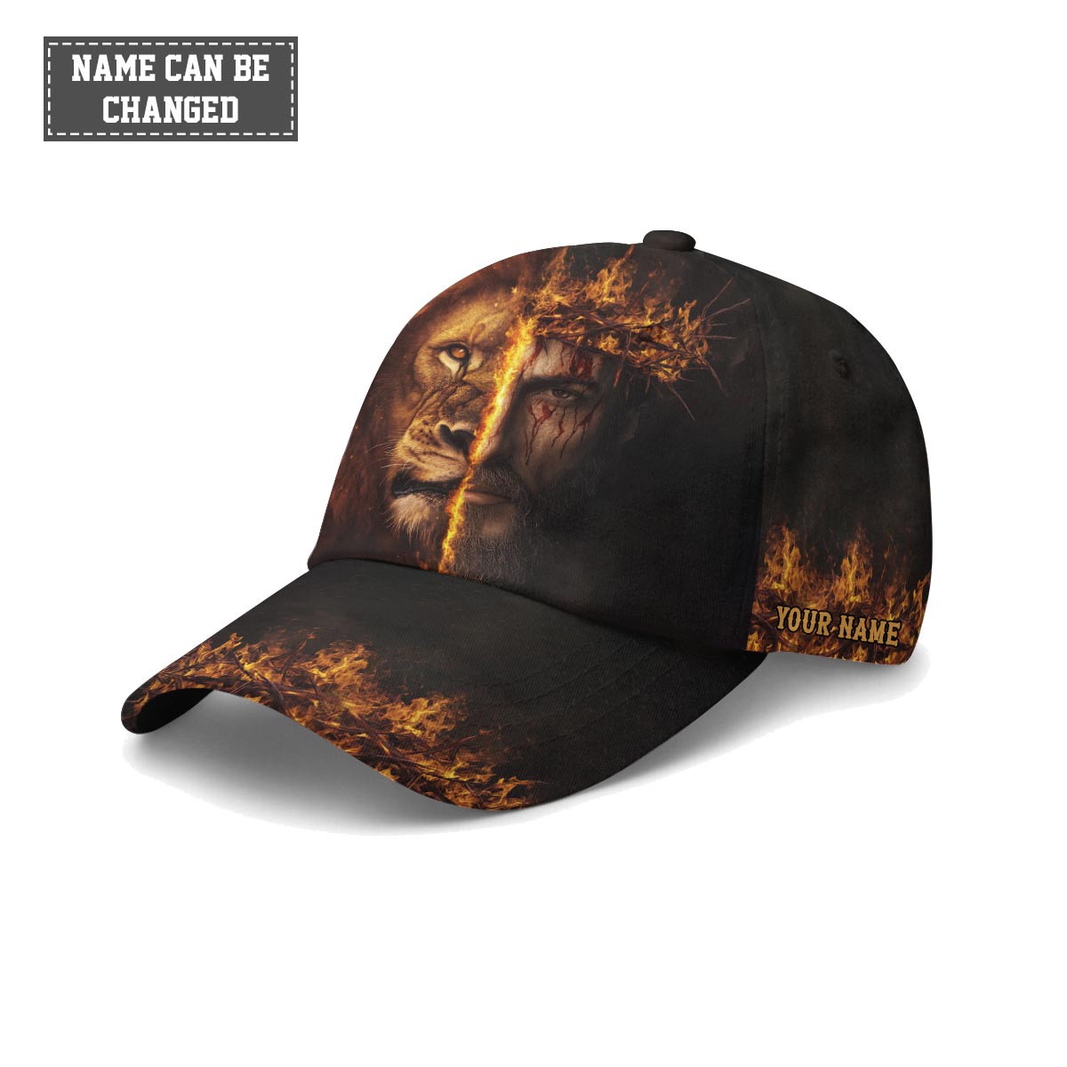 Jesus Is King Lion Baseball Cap