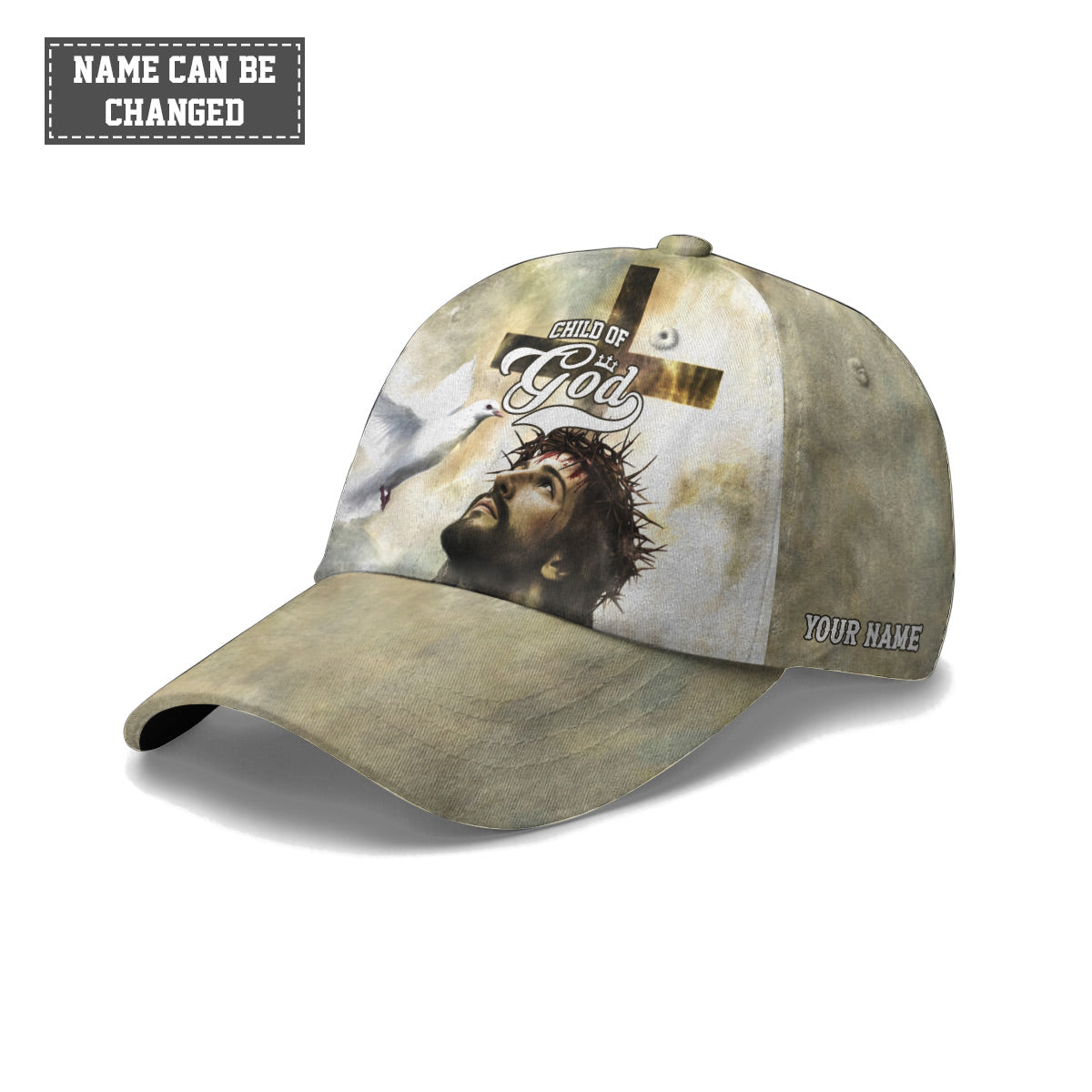Child of God – Divine Grace Jesus Baseball Cap
